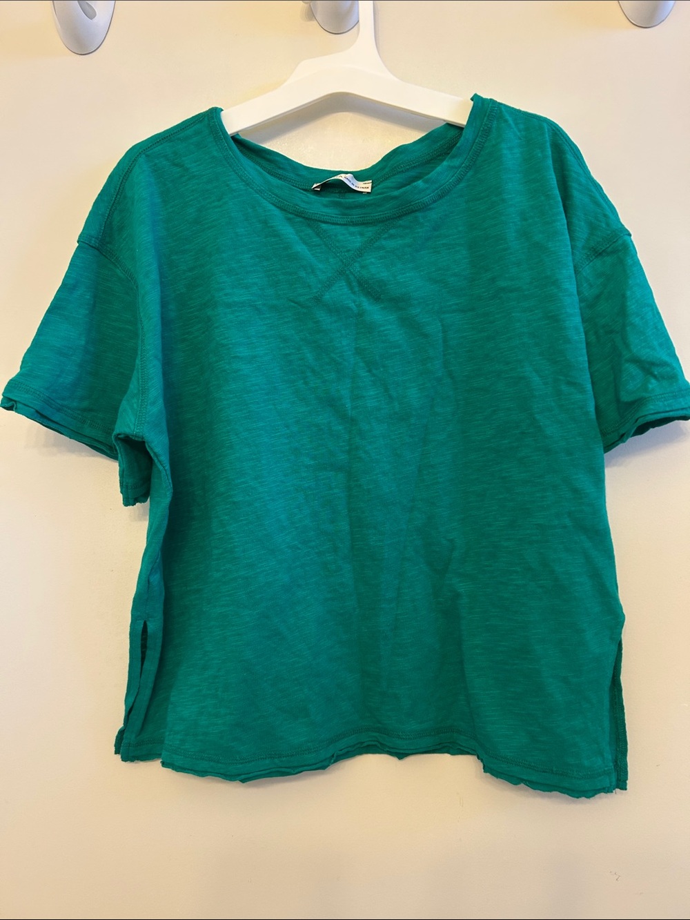 Zenana Outfitters Teal Short Sleeve Tee